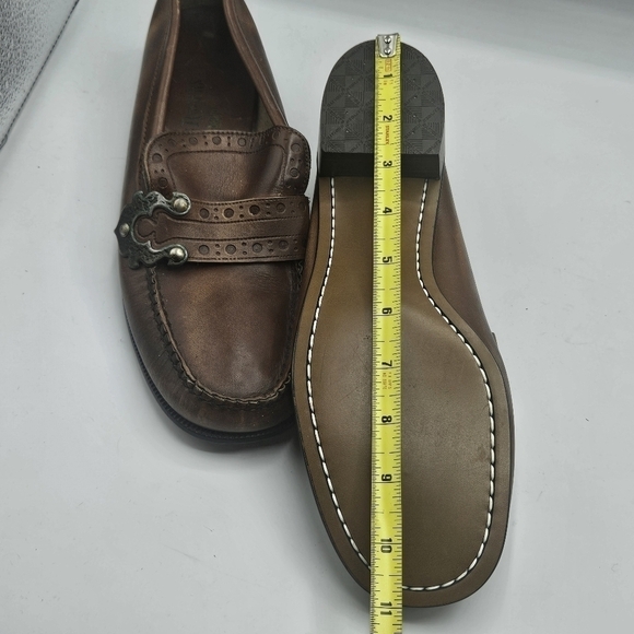 Mens Jolly Rogers by Sebago leather loafers size 10B main image 12